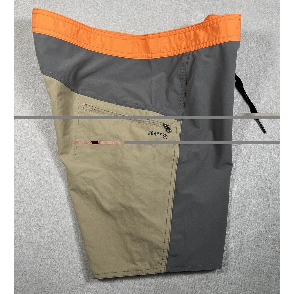 Roark 'The Boatman' Board Shorts Men's Size 38 Cordura Fabric NWT-$85 MSRP